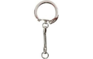Creativ Company Schlüsselanhänger 25 Stück, D 2.3 cm, L 6 cm