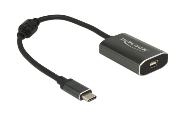 Delock Monitoradapter USB Typ-C zu MiniDisplayport 4K bis 60Hz, mit USB-C Ladefunktion bis 60W kaufen | Mediatech.ch