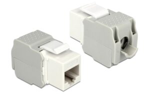 Delock Keystone Modul Cat.6, UTP, weiss extern: RJ45 Buchse, Intern LSA Leiste kaufen Schweiz | Mediatech.ch