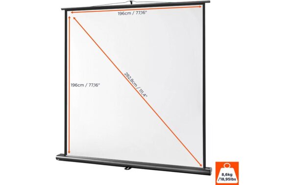 Celexon, Ultramobil Professional, Leinwand 1:1, manuell, 200x200cm