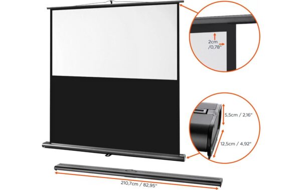 Celexon, Ultramobil Professional, Leinwand 16:10, manuell, 200x125cm
