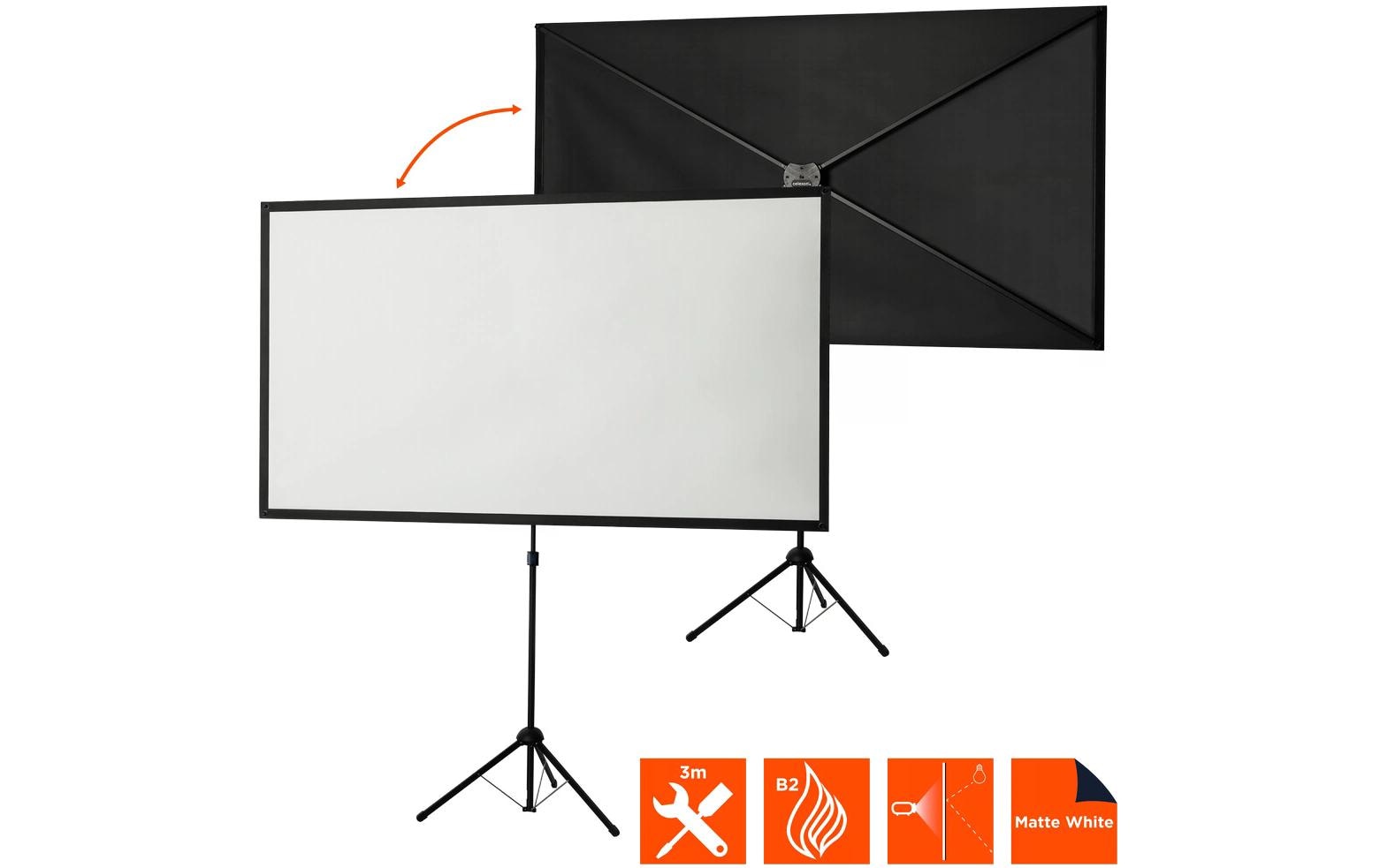 726261_4 - Mediatech Celexon Ultra-Lightweight Stativ 16:9 Leinwand 177x100cm
