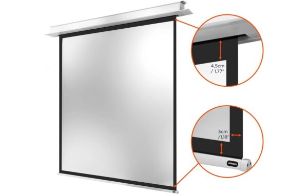 Celexon, Deckeneinbau Motor Professional + 1:1, elektrisch, 180x180cm