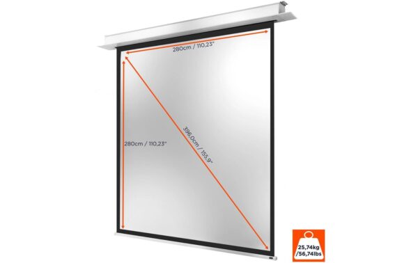 726382_7 - Mediatech Celexon, Deckeneinbau Motor Professional + 1:1, elektrisch, 280x280cm