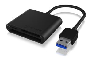 RAIDSONIC ICY BOX IB-CR301-U3, USB3.0 Multi-Kartenl. USB 3.0, schwarz, 3 Slots kaufen | Mediatech.ch