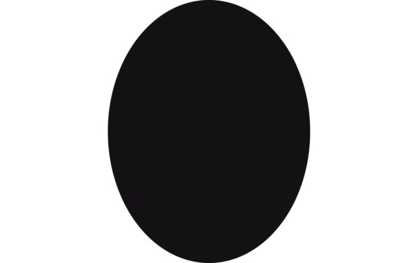 734810 - Mediatech Securit Kreidetafel Silhouette Klett Oval inkl. 1 weisser Kreidestift, 29.8x37.7cm kaufen Schweiz | Mediatech.ch