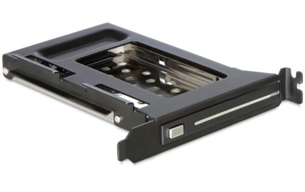 Delock Einbaurahmen für 1 x 2.5HDD/SDD passend für PC-Slot, Hotswap, SATA-Strom kaufen Schweiz | Mediatech.ch