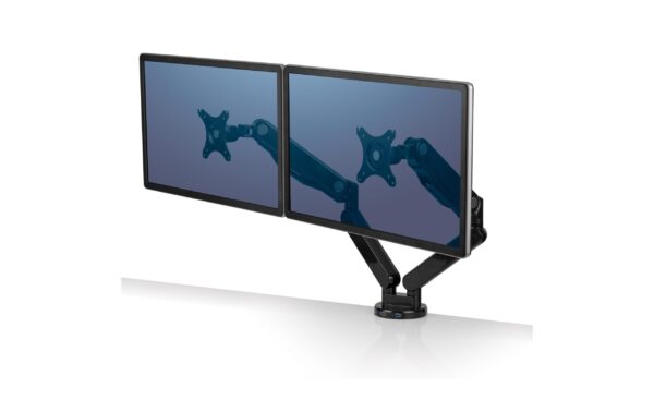 Fellowes Doppel-Monitorarm Platinum Serie Tragfähigkeit bis zu 9kg kaufen Schweiz | Mediatech.ch