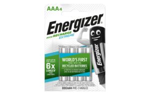 ENERGIZER Extreme, Micro AAA vorgeladen 4er 4 Stück