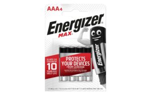 739816 - Mediatech ENERGIZER Max Micro AAA, 4 Stück kaufen Schweiz | Mediatech.ch