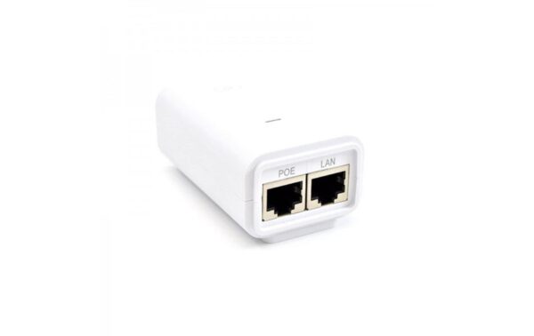 Ubiquiti 802.3af PoE Injector: 48V, 15.3W 1GE, für aktiv PoE Endgeräte, weiss kaufen Schweiz | Mediatech.ch