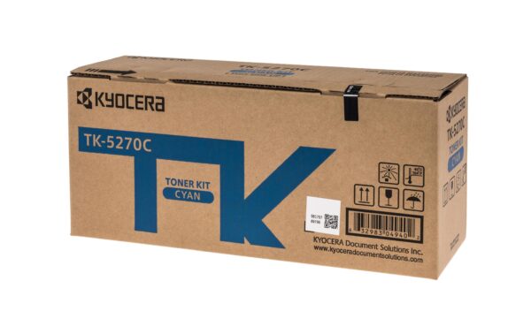 Toner Kyocera TK-5270C,zuP/M6230,M6630cidn cyan, ca. 6'000 S. bei 5% Deckung