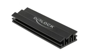 Delock M.2 Kühlkörper, 70x22x10mm schwarz, selbstklebend kaufen Schweiz | Mediatech.ch