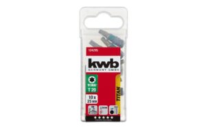 747187 - Mediatech kwb Bit Titan T20 10 Stück, 25 mm 1/4 kaufen Schweiz | Mediatech.ch