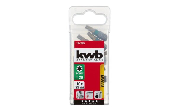 kwb Bit Titan T20 10 Stück, 25 mm 1/4 kaufen Schweiz | Mediatech.ch