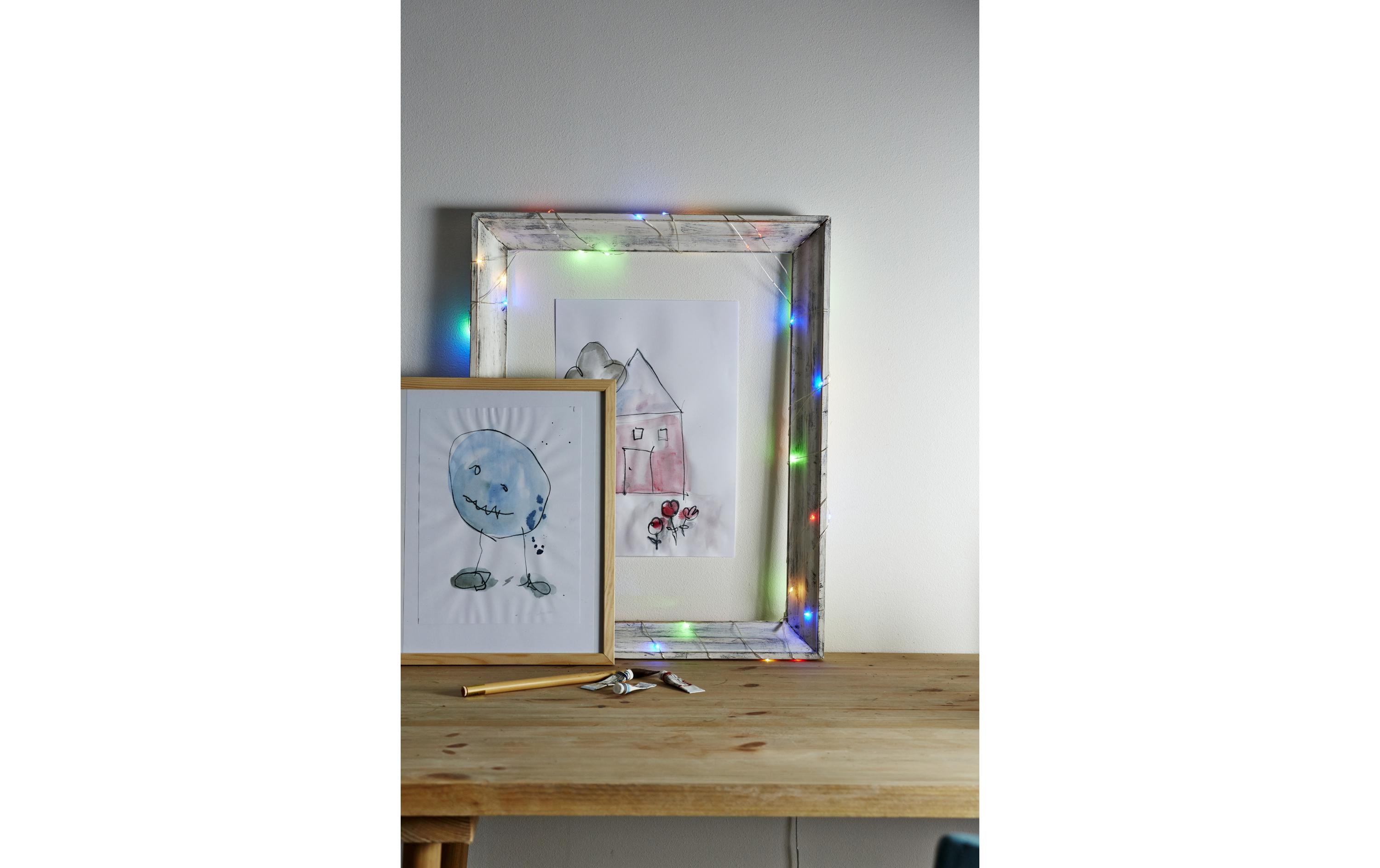 747995_1 - Mediatech Star Trading LED-Angel Hair, 40 LED, Bat: 3xAA m Timer, multicol/silber