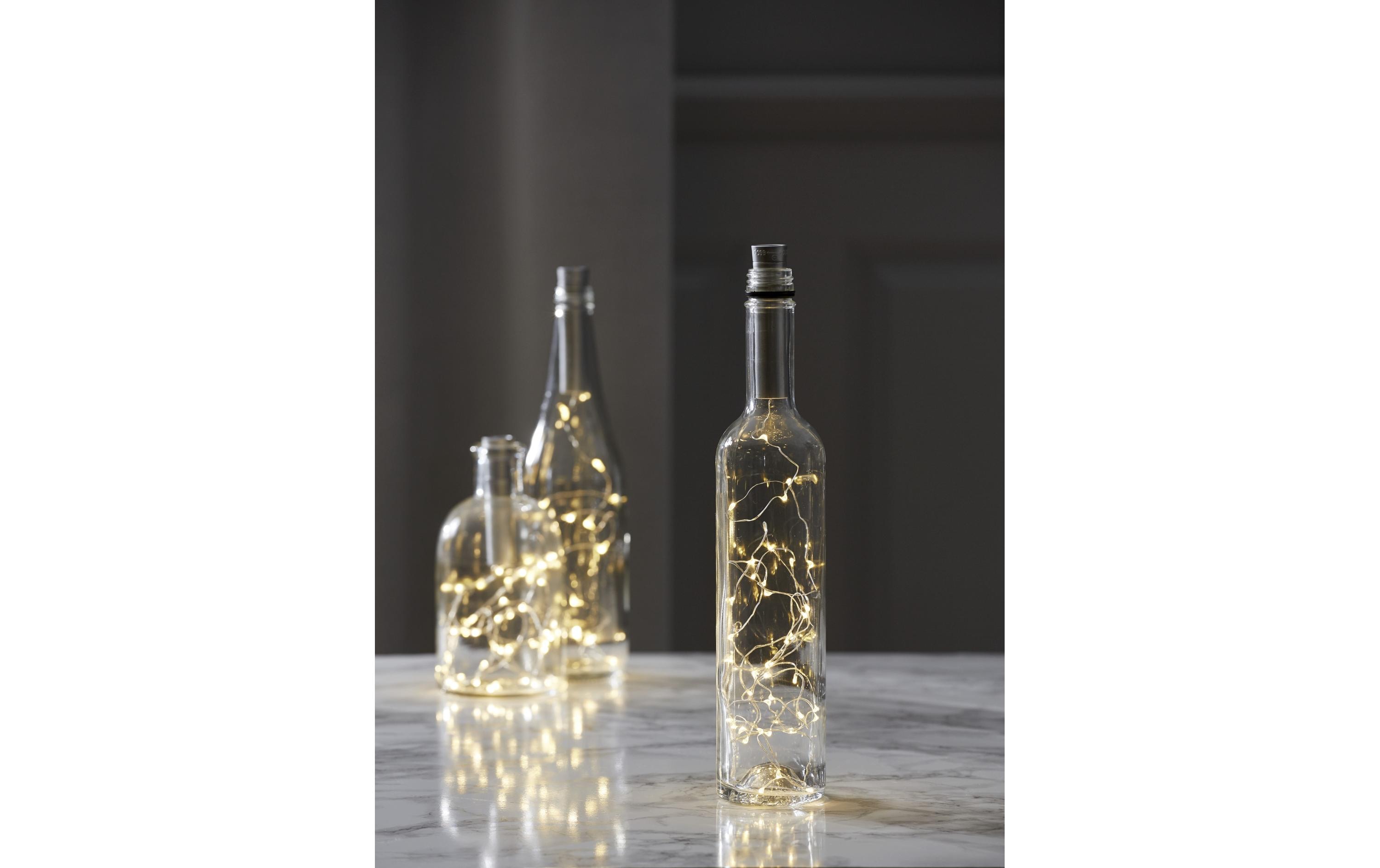 748001_3 - Mediatech Star Trading LED-Angel Hair, 40 LED, Bat: 1xAA m Timer, warmwhite/silber