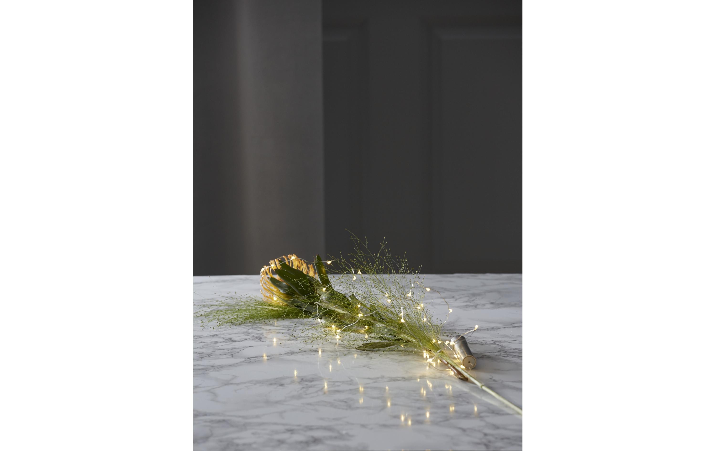 748001_4 - Mediatech Star Trading LED-Angel Hair, 40 LED, Bat: 1xAA m Timer, warmwhite/silber