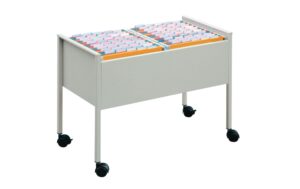 Durable Hängemappenwagen Economy 100 DUO A4 Hängemappen A4 mit 4 Rollen, grau