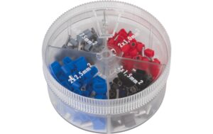 Knipex Sortimentsbox Aderendhülsen 200 Stk. 2 x 0.75 bis 2 x 2.5 mm² Farbcode