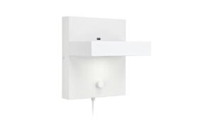 MARKSLOJD Kubik Wandleuchte Weiss 106899, 1x 5W LED, Dimmbar
