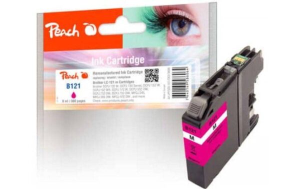 Peach Tinte Brother LC-121 Magenta 8ml, 300 Seiten kaufen Schweiz | Mediatech.ch