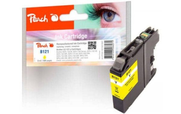 754472 - Mediatech Peach Tinte Brother LC-121 Yellow 8ml, 300 Seiten kaufen Schweiz | Mediatech.ch