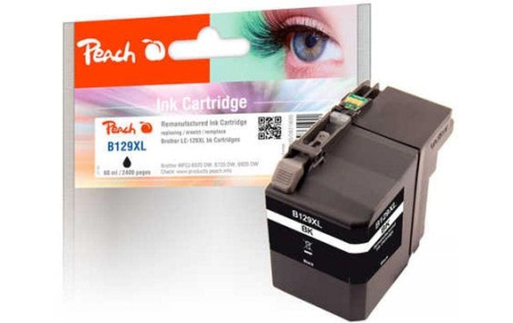 Peach Tinte Brother LC-129XL BK 60ml kaufen Schweiz | Mediatech.ch