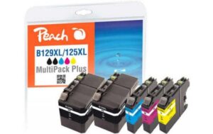 754478 - Mediatech Peach Tinte Brother LC-129XL/125XL Multi+ 2x60ml, 3x 15ml kaufen Schweiz | Mediatech.ch