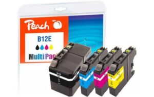 Peach Tinte Brother LC-12E MultiPack 1x 57ml, 3x 15ml, 1x 3025 S., 3x 1855 S. kaufen Schweiz | Mediatech.ch