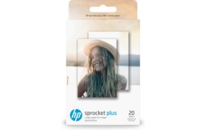 HP ZINK Sticky Fotopapier Plus 5,8x8,7 cm, 20 Blatt, 258g/m2