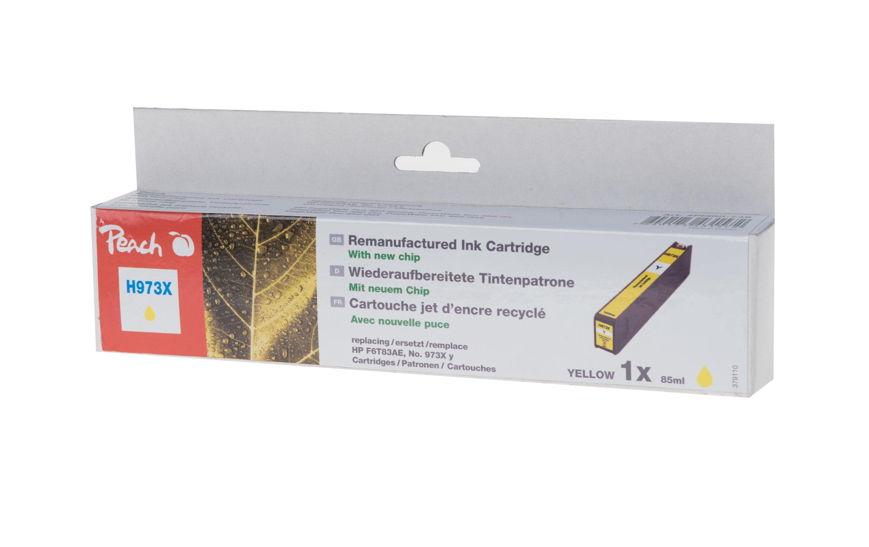 Peach Tinte HP F6T83AE, No.973X yellow 85ml, 7700 Seiten kaufen Schweiz | Mediatech.ch