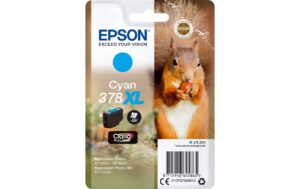 Tinte Epson C13T37924010 cyan 378XL 830 Seiten, 9,3ml, zu XP-8500/15000