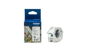 Brother CZ1002 Endlosetikette Rolle 12mm breit, 5m lang, zu VC-500W
