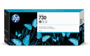 758805 - Mediatech HP Inc. HP Tinte Nr. 730 - Grey (P2V72A) Tintenvolumen 300 ml kaufen | Mediatech.ch
