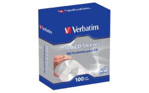 Verbatim CD/DVD Papierhüllen mit Sichtfenster 100 Stück kaufen | Mediatech.ch