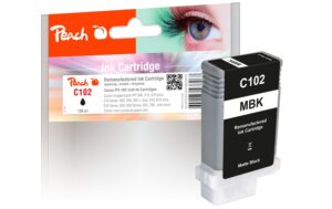 Peach Tinte Canon PFI-102 matt black, 130ml kaufen Schweiz | Mediatech.ch