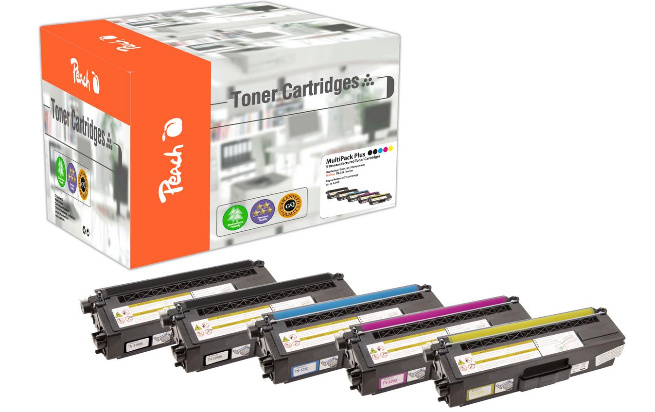 Peach Toner TN-326 Multipack 2xbk, c,m,y, 2x4000, 3x3500 Seiten
