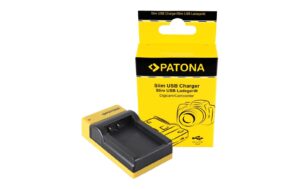 PATONA Slim Micro-USB Charger Canon LP-E17