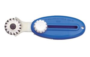 NT Cutter Rollenschneider blau für Wellenlinien