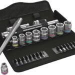 Wera Zyklop Metal-Knarrensatz 3/8 8100 SB 8 mit Umschalthebel