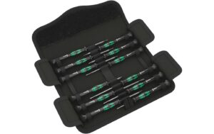 Wera Elektroniker-Schraubenziehersatz Kraftform Micro-Set/12
