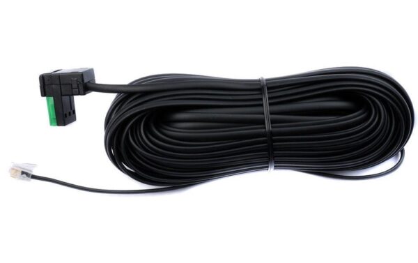 77259 - Mediatech Telefonkabel: T+T89 auf RJ-11 6/4, 15 Meter Bel. 1a>2, 1b>3, 2a>4, 2b>5, Schwarz