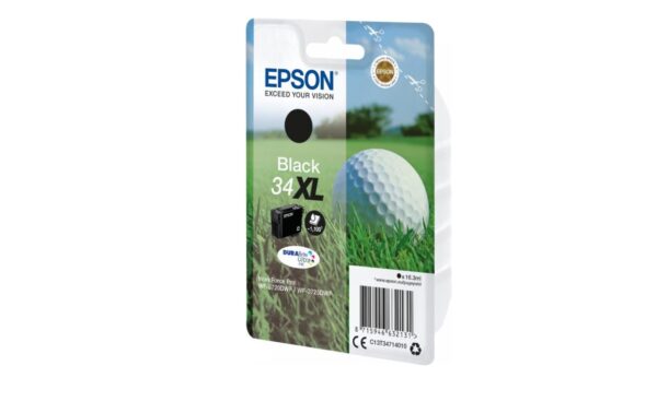 Tinte Epson C13T34714010 Black, 16.3 ml 1100 Seiten, zu WorkForce Pro WF-3720 kaufen Schweiz | Mediatech.ch