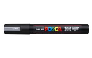 Uni POSCA Marker PC5M Rundspitze 1.8-2.5 mm silber