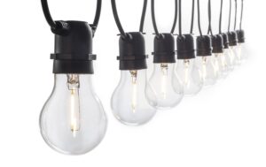 STT LED Party-Lichterkette A60, transparent 10x LED,  In- und Outdoor