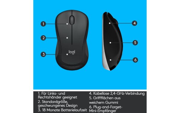 781380_7 - Mediatech Logitech MK540 wireless Desktop US-Layout USB 2.4GHz, US-Layout