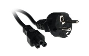 Diggelmann Netzkabel International Schuko gerade - C5 2.0 m, schwarz, 3x 0.75 mm2 H05VV-F 3G kaufen | Mediatech.ch