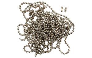 Creativ Company Kugelkette versilbert L: 100 cm, D: 1.5 mm
