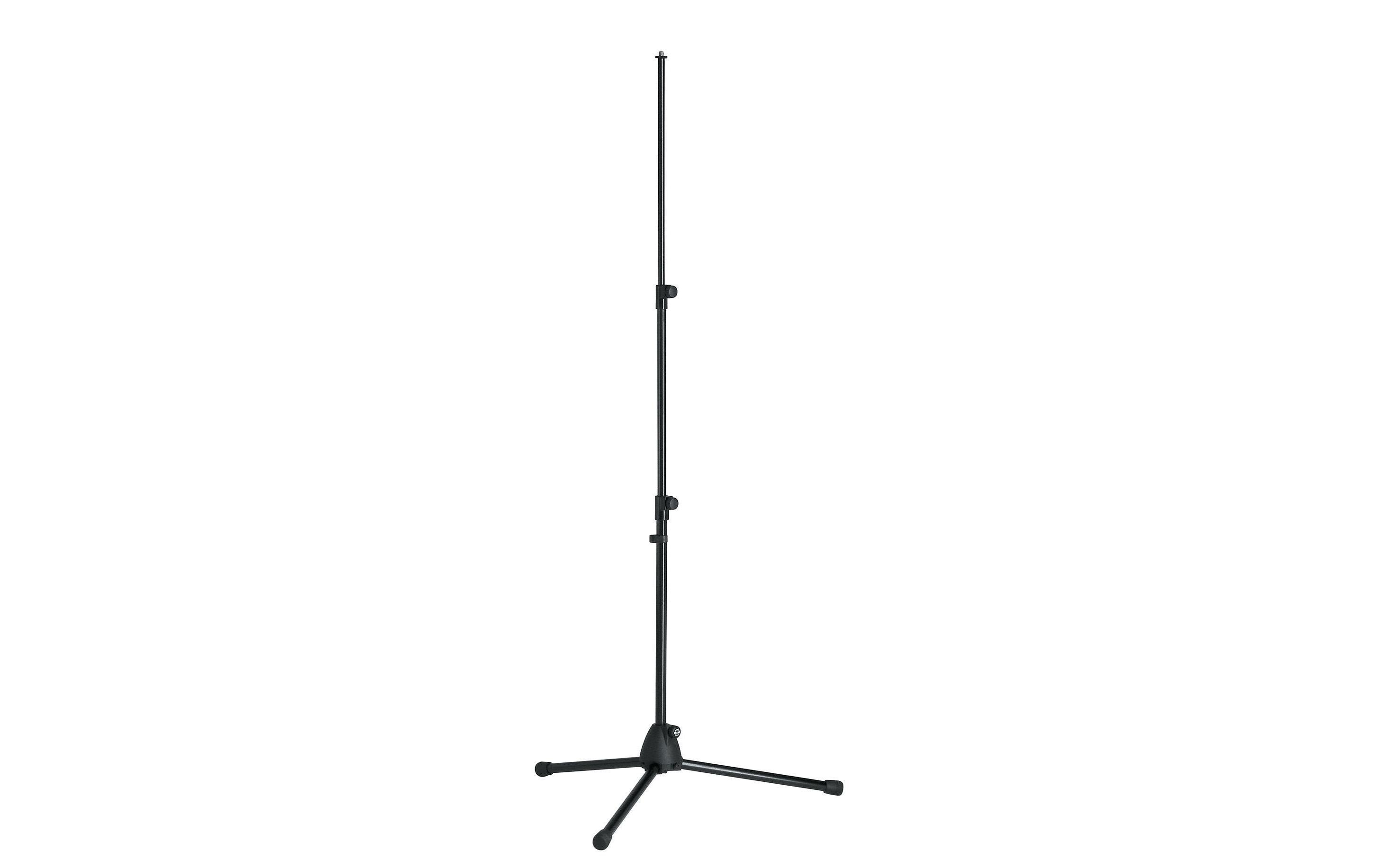 K&M 199, Mikrofonstativ, schwarz Klappfüsse, Höhe: 625 bis 1480mm